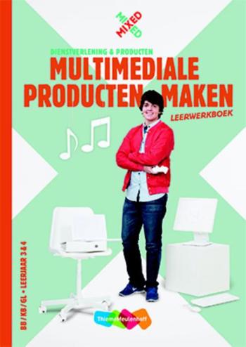 9789006627596 - Mixed LRN-line vmbo multimediaal product maken online + boek