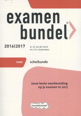 9789006629378 - Examenbundel 2016-2017 vwo scheikunde