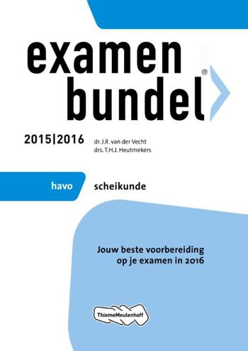 9789006636413 - Examenbundel 2015-2016 havo scheikunde