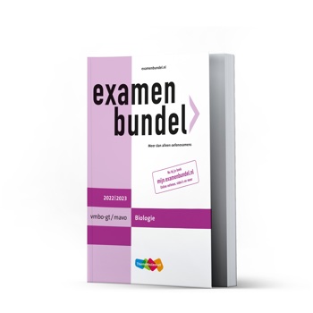 9789006639629 - Examenbundel 2022-2023 vmbo-gt/mavo biologie