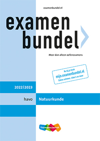 9789006639698 - Examenbundel 2022-2023 havo natuurkunde