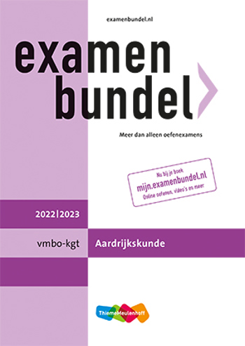 9789006639797 - Examenbundel 2022-2023 vmbo-(k)gt/mavo aardrijkskunde