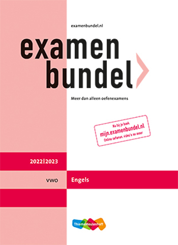 9789006639940 - Examenbundel 2022-2023 vwo engels