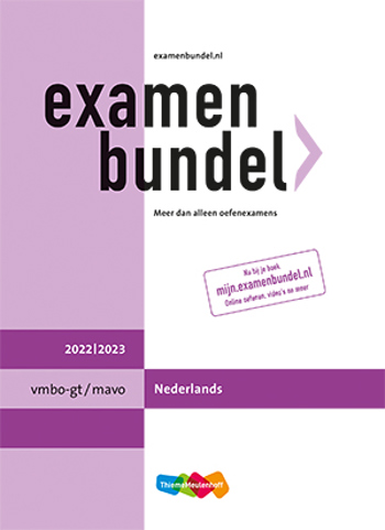 9789006639957 - Examenbundel 2022-2023 vmbo-gt/mavo nederlands