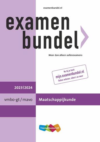 9789006648218 - Examenbundel 2023-2024 vmbo-gt/mavo maatschappijkunde