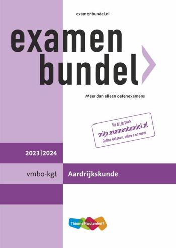 9789006648393 - Examenbundel 2023-2024 vmbo-(k)gt/mavo aardrijkskunde