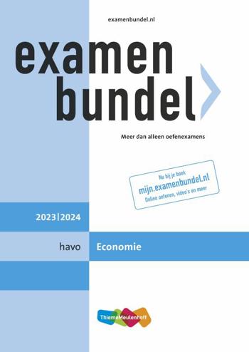 9789006648409 - Examenbundel 2023-2024 havo economie