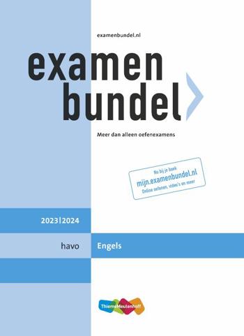 9789006648447 - Examenbundel 2023-2024 havo engels
