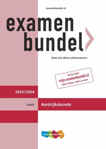 9789006648485 - Examenbundel 2023-2024 vwo aardrijkskunde