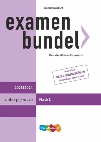 9789006648522 - Examenbundel 2023-2024 vmbo-gt/mavo NaSk1