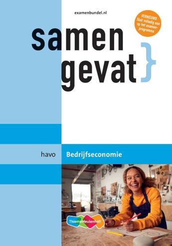 9789006649994 - Samengevat havo bedrijfseconomie (3e editie)