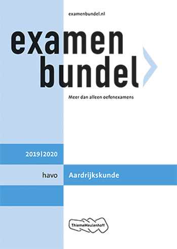 9789006690927 - Examenbundel 2019-2020 havo aardrijkskunde