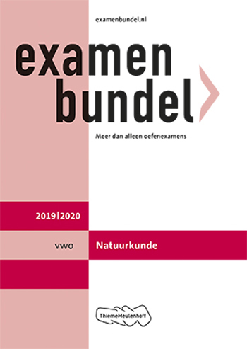 9789006690965 - Examenbundel 2019-2020 vwo natuurkunde