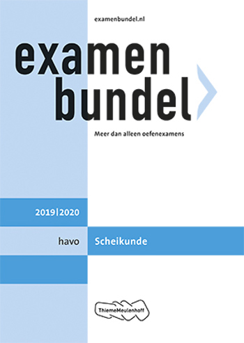 9789006690989 - Examenbundel 2019-2020 havo scheikunde