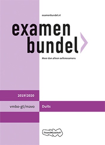 9789006691009 - Examenbundel 2019-2020 vmbo-gt-mavo duits
