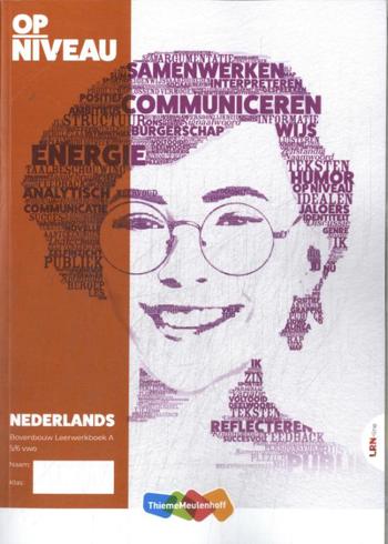 9789006691726 - Op niveau LRN-line bovenbouw Leerwerkboek 5/6 vwo A