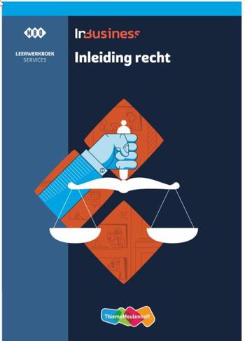 9789006730111 - (ECK) InBusiness Services Inleiding Recht leerwerkboek + online verwerking