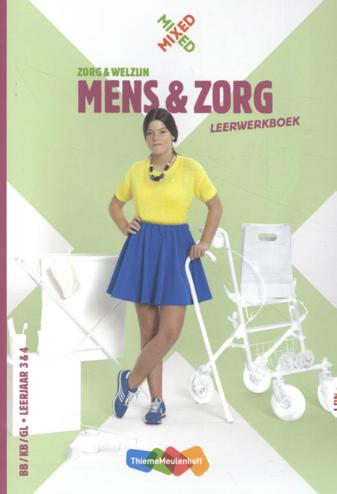 9789006680638 - MIXED 3/4 vmbo LRN-line online + boek Mens en zorg LIFO-totaal