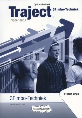 9789006770223 - Traject Nederlands Opdrachtenboek 3F mbo-Techniek