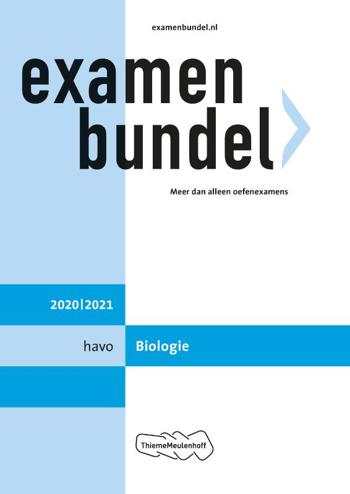 9789006781182 - Examenbundel 2020-2021 havo biologie