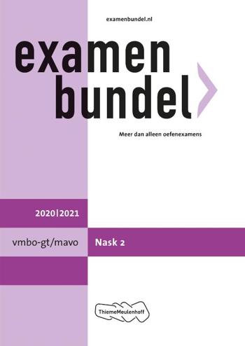 9789006781342 - Examenbundel 2020-2021 vmbo-gt/mavo NaSk2