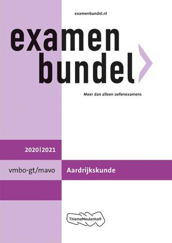 9789006781380 - Examenbundel 2020-2021 vmbo-(k)gt/mavo aardrijkskunde