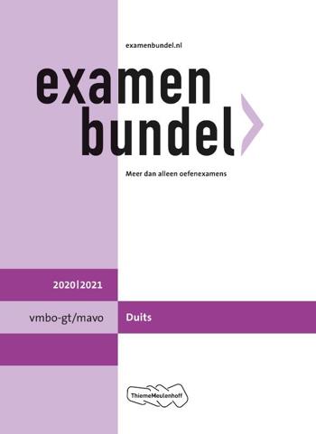 9789006781489 - Examenbundel 2020-2021 vmbo-gt/mavo duits