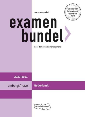 9789006781540 - Examenbundel 2020-2021 vmbo-gt/mavo nederlands