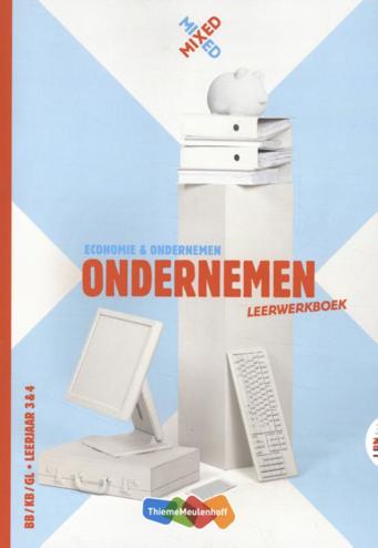 9789006680676 - MIXED 3/4 vmbo LRN-line online + boek Ondernemen LIFO-totaal