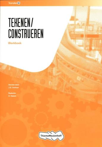 9789006901412 - Tr@nsfer-w tekenen/construeren werkboek