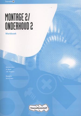 9789006901528 - Tr@nsfer-w montage 2/onderhoud 2 werkboek
