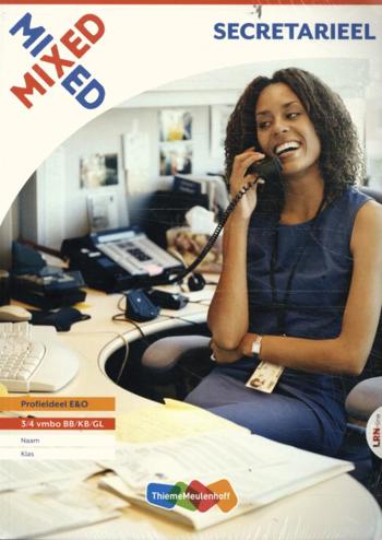9789006915556 - Mixed LRN-line vmbo secretarieel online + boek 4-jaar afname