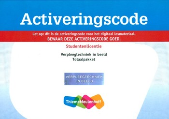 9789006921052 - (ECK) Verpleegtechniek in beeld totaalpakket studentenlicentie