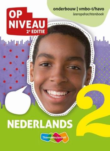9789006921595 - Op niveau 2 vmbo-t/h leeropdrachtenboek