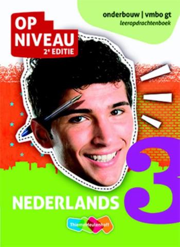 9789006921649 - Op niveau 3 vmbo-gt leeropdrachtenboek