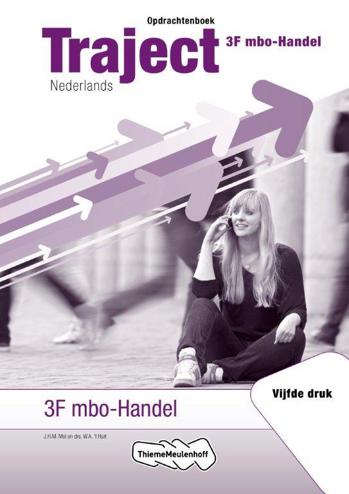 9789006925661 - Traject Nederlands 3F opdrachtenboek mbo-handel