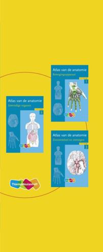 9789006952346 - Sesam atlas van de anatomie (set 3 delen in cassette)