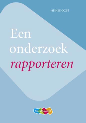 9789006978155 - Een onderzoek rapporteren