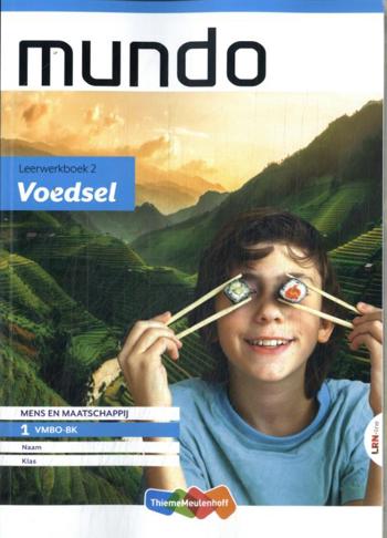 9789006978926 - Mundo LRN-line Leerwerkboek 1 vmbo-bk thema 2: Voedsel
