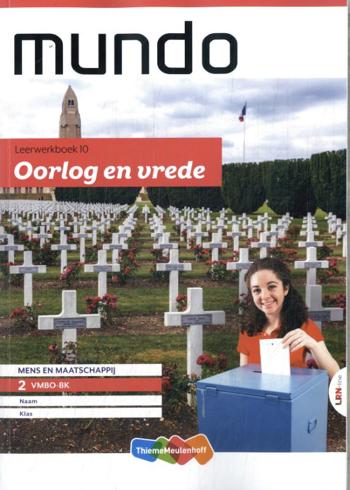 9789006979008 - Mundo LRN-line Leerwerkboek 2 vmbo bk thema 10: Oorlog en vrede