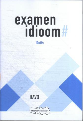 9789006992588 - Examenidioom boek havo Duits