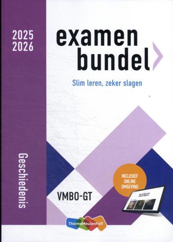 9789006993486 - Examenbundel vmbo-gt/mavo Geschiedenis 2025/2026