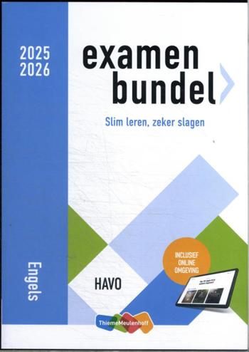 9789006993752 - Examenbundel havo Engels 2025/2026