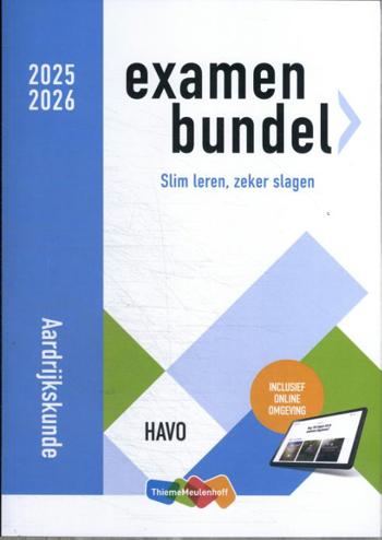 9789006993820 - Examenbundel havo Aardrijkskunde 2025/2026