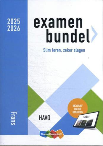 9789006994162 - Examenbundel havo Frans 2025/2026