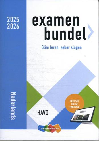 9789006994179 - Examenbundel havo Nederlands 2025/2026