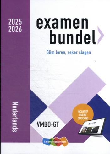 9789006994230 - Examenbundel vmbo-gt/mavo Nederlands 2025/2026
