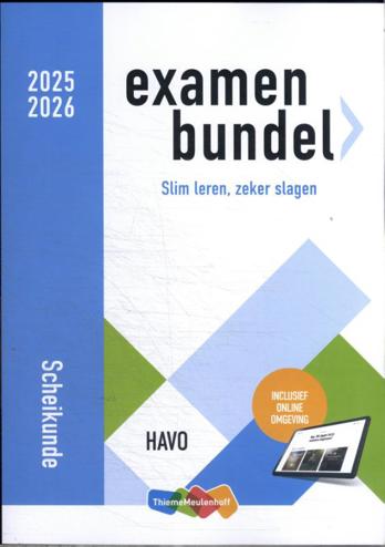 9789006994315 - Examenbundel havo Scheikunde 2025/2026