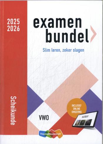 9789006994346 - Examenbundel vwo Scheikunde 2025/2026
