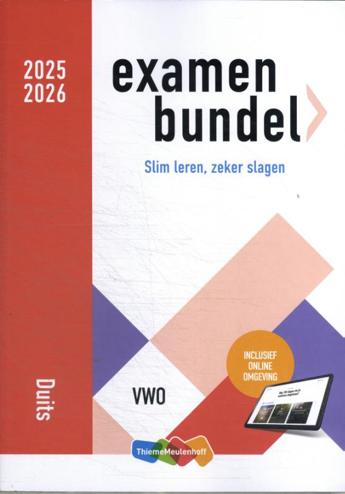9789006994568 - Examenbundel vwo Duits 2025/2026